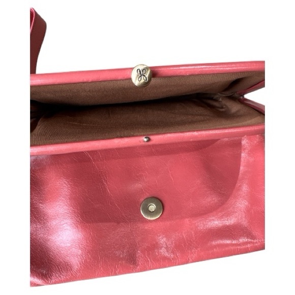 Hobo Lauren Wristlet Cherry Blossom Genuine Leather - Picture 3 of 11